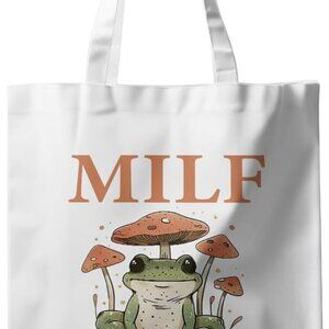Funny Raccoon Tote Bag Cute Frogs Western Stuff Raccoon Frog Gifts for Women Fri